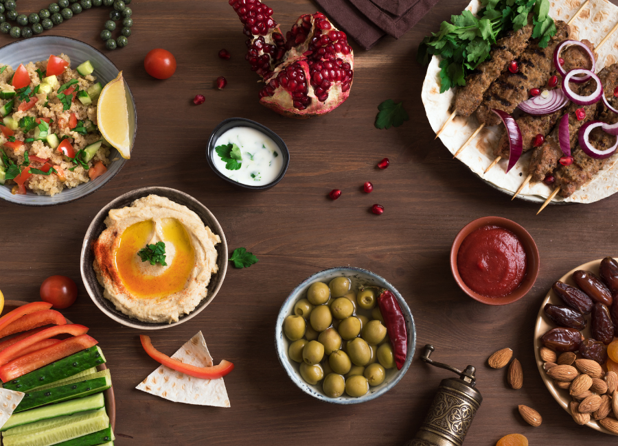 Turkish store Calgary featuring baklava and sweets